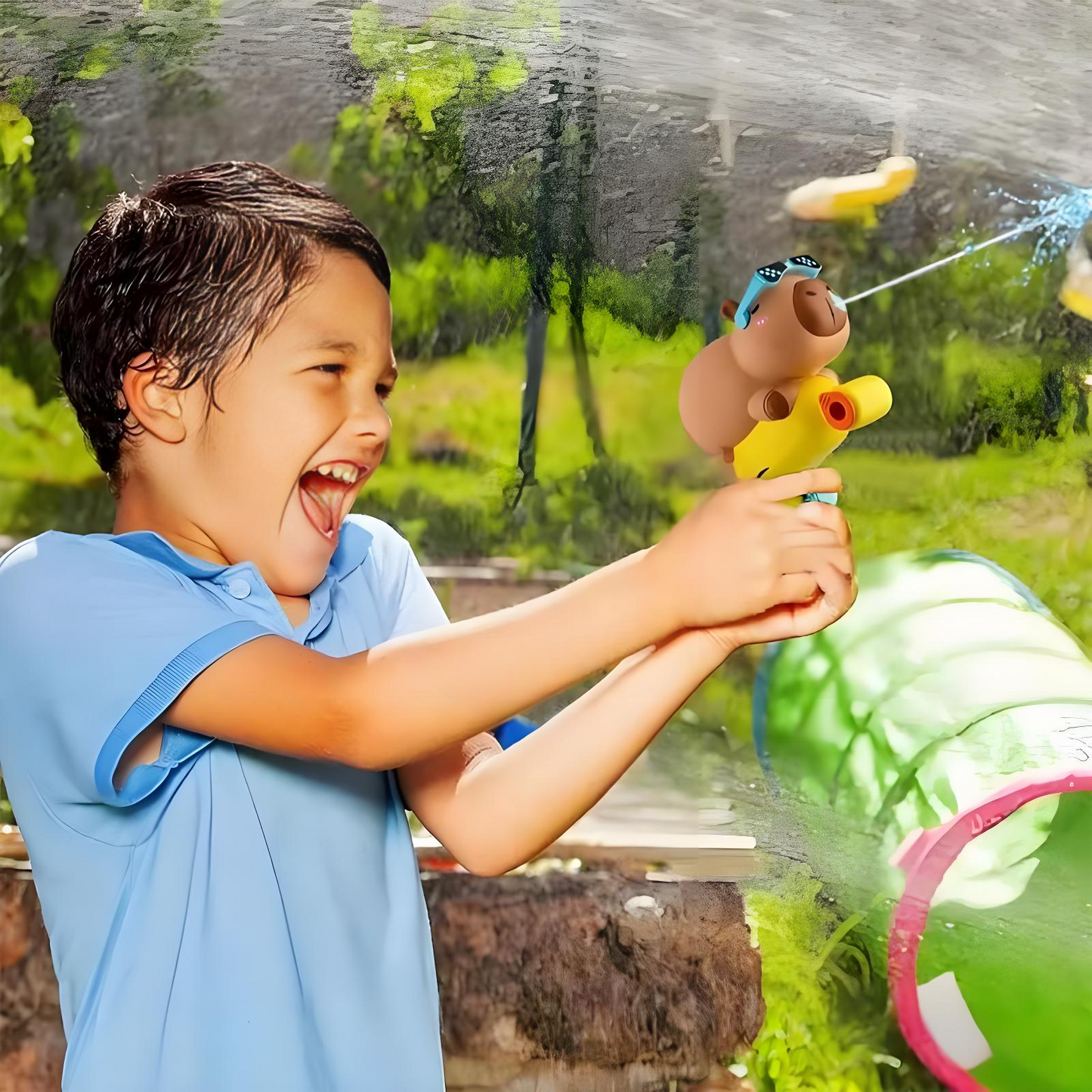 Jolbi Daily - Kapi Bara Water Gun for Kids – Large Capacity, Outdoor Summer Water Play, Perfect for Parent-Child Interaction
