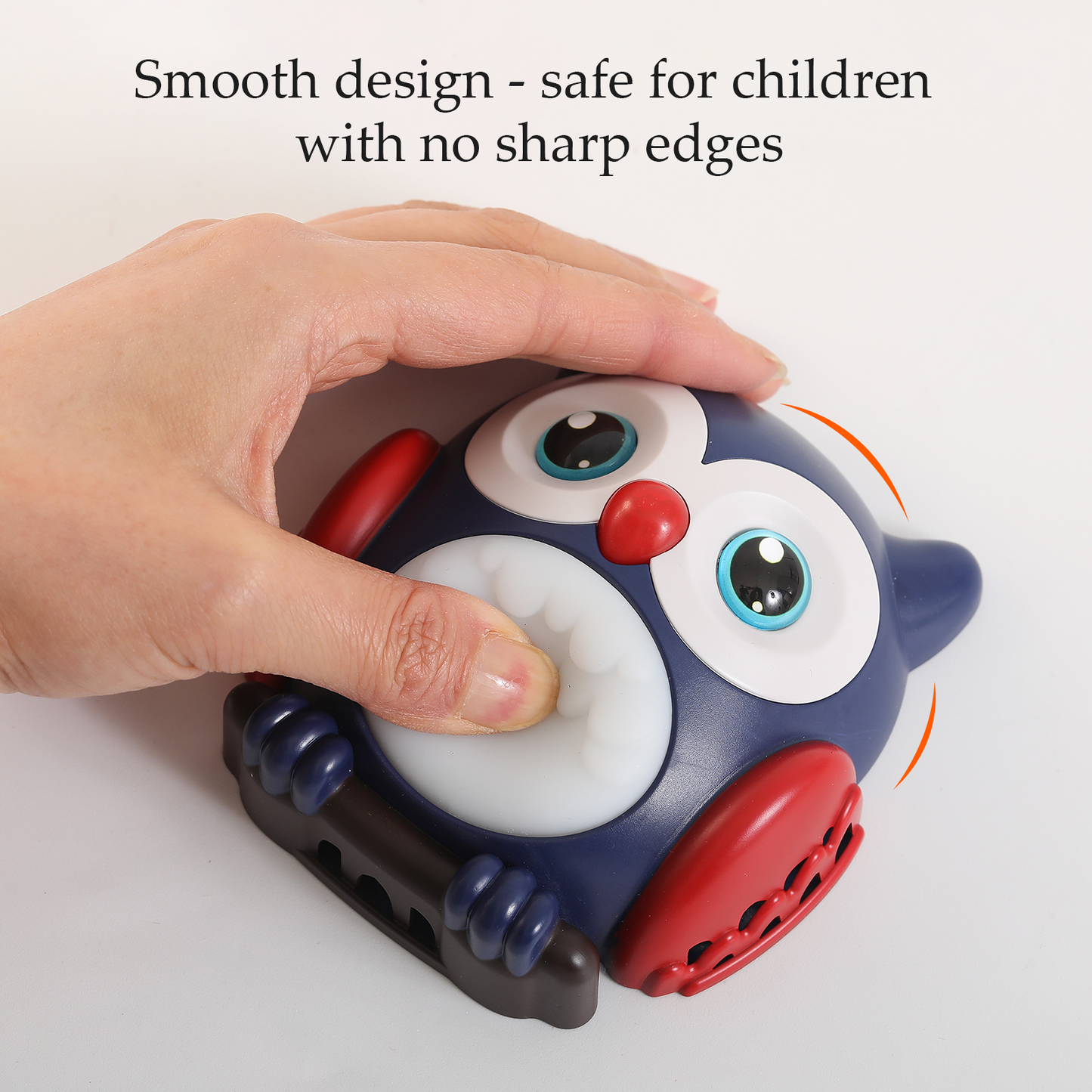 Jolbi Daily Owl LED Night Light – Motion Sensor, USB Rechargeable, Magnetic | Perfect for Bedroom, Nursery, or Fridge